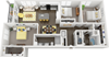 The Prospector Modern Rhyolite Floor Plan The Prospector Modern Rhyolite Floor Plan
